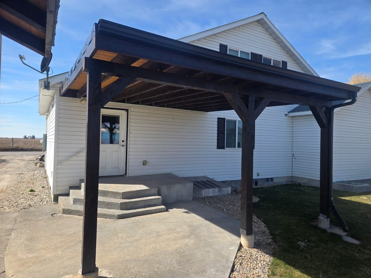 Pergola exterior view